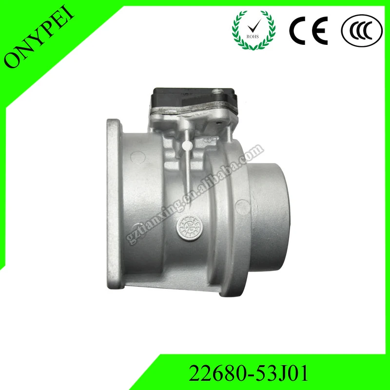 High quality 22680-53J01 AFH50-06B Mass Air Flow Meter Sensor For Nissan 200SX Sentra Infiniti G20 2.0L 2268053J01 AFH5006B | Автомобили и
