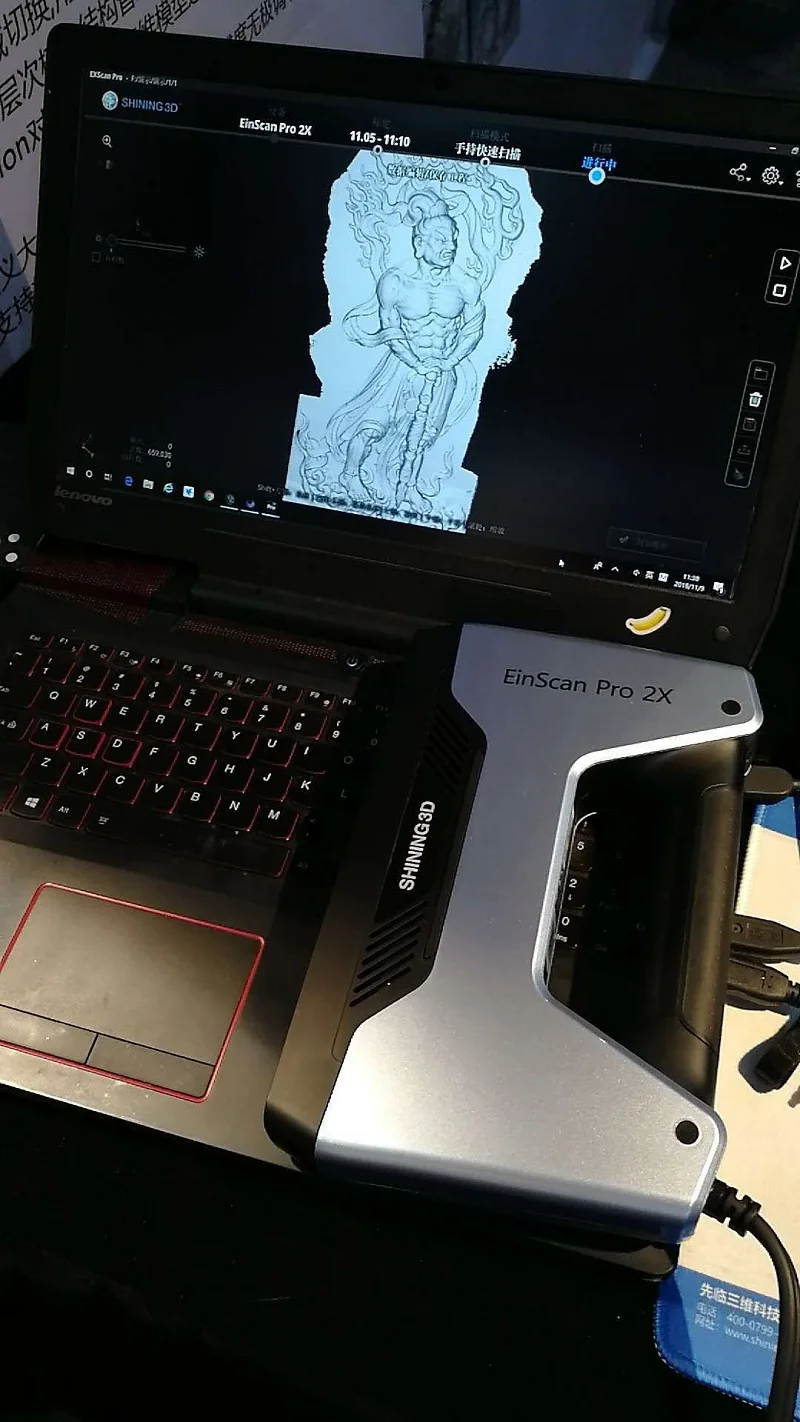 

Best price hot sell digital deli a4 xyzprinting portable 3d modeling scanner