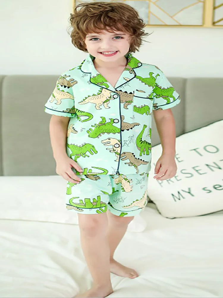 

SAILEROAD 2020 Children Pajamas For Girls Cotton Short Pyjamas Kids Pijama Infantil Boys Sleepwear Child Home Wear Clothes Suits
