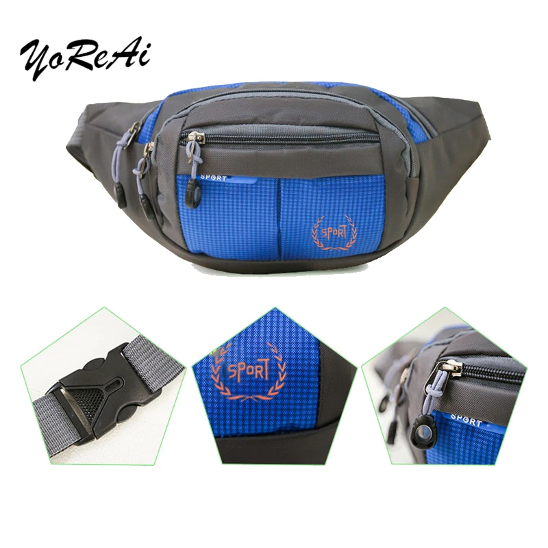 Женская поясная сумка водонепроницаемая для денег путешествий мужской кошелек