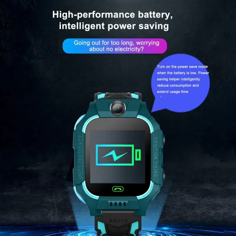 Детские Смарт часы IP67 водонепроницаемый силиконовый ремешок водонепроницаемые