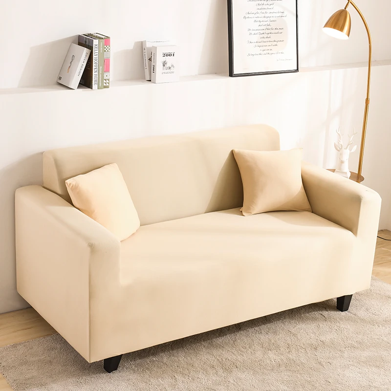 

Solid Elastic Four Seasons Universal Sofa Cover All-inclusive Stretch Couch Protective Cover Sofa Covers for Living Room