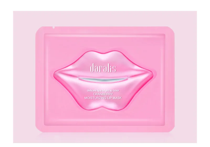 Маска для губ Daralis 5 шт. прозрачные патчи с коллагеном влага от старения против