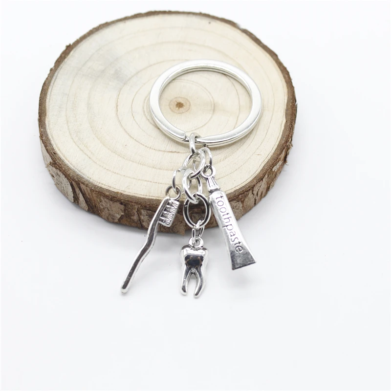 

New Creative Charm Jewelry Dentist Gift Dentist Key Chain Dental Assistant Dental Hygienist Gift Key Chain