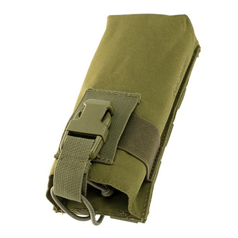 Военная система Molle сумка для бутылки воды 600D нейлоновая тактическая Боевая сумка для чайника походная охотничья сумка для бутылки воды сумка для переноски - Цвет: green