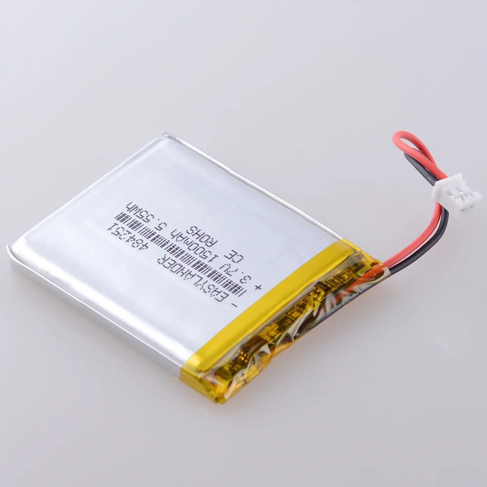 JST2.0 2P 484251 3 7 В 1500 мАч 504050 494251 Перезаряжаемая литий-ионная полимерная батарея
