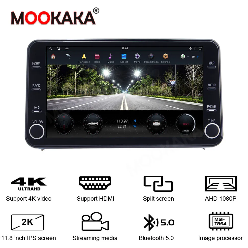 Carplay dsp HD экран стерео 4G 64G Android 9 0 Автомобильная GPS навигация для Honda Crider 2019 2020