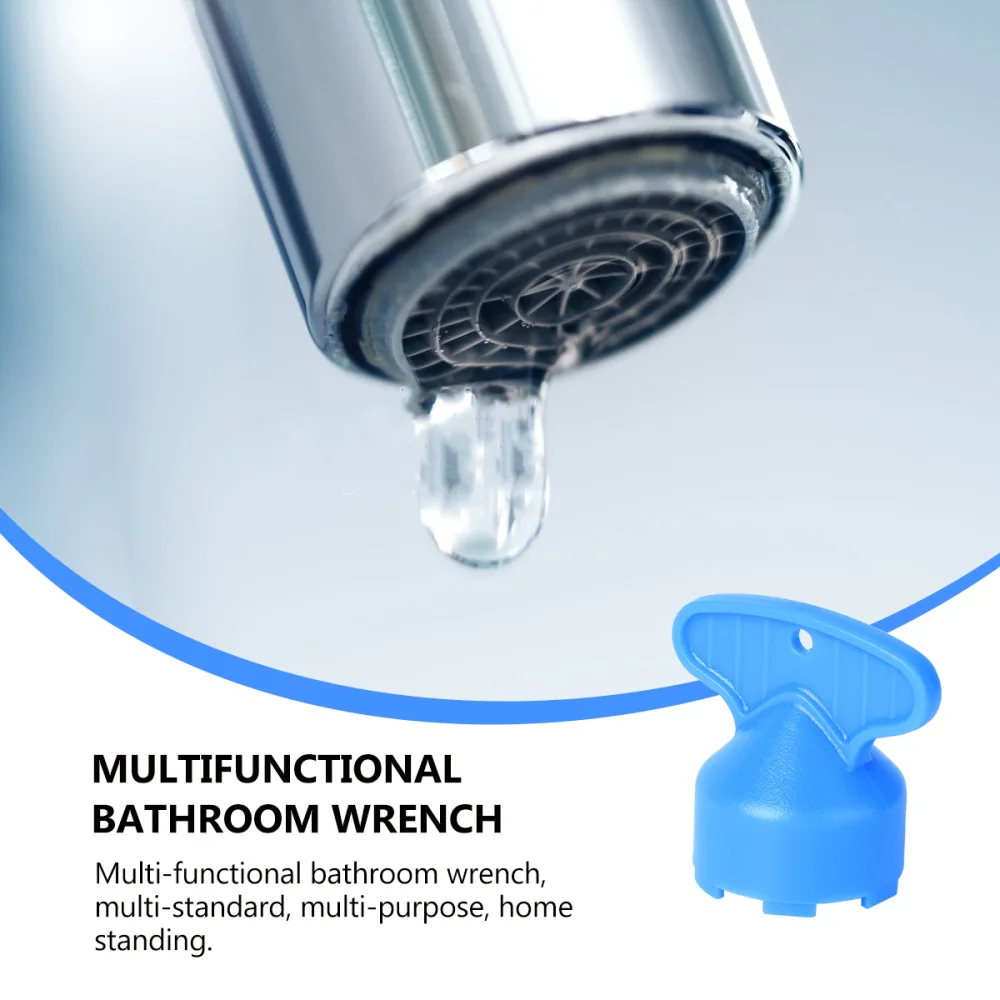 

20pcs Wrench Multifunctional Repair Tool Shower Accessories Bubbler Wrench for Home Bathroom (Four Patterns)