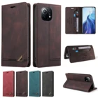 Флип-чехол кожаный для телефона Xiaomi Mi 11 Poco F3 X3 NFC 10T 10 RedMi K40 Note 10 10S 9S 9 8 7 Pro Max 9T 8A 7A