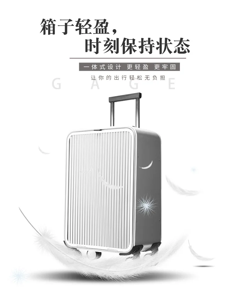 CARRYLOVE 2" 24" дюймовый Алюминиевый Чемодан TAS LOCK spinner бизнес-тележка для багажа Сумка На Колесиках