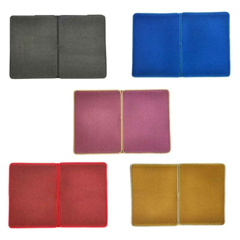 Водонепроницаемый коврик для кошачьего туалета из ЭВА двухслойный животных