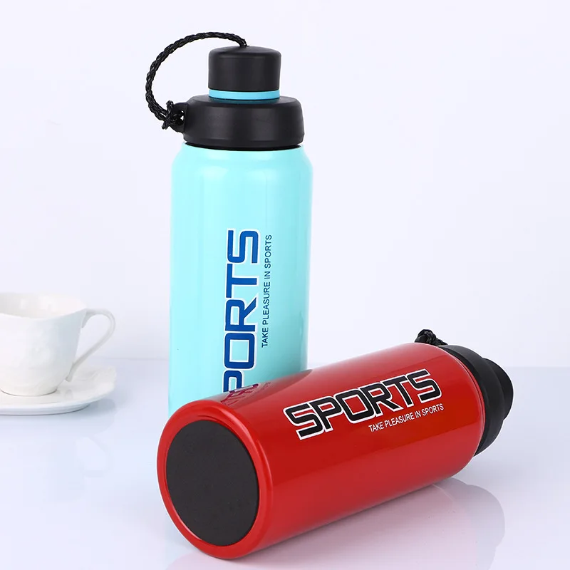Портативная Дорожная Спортивная Изолированная бутылка для воды вакуумный