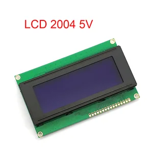 ЖК-дисплей 2004 IICI2C, ЖК-монитор 2004, 20x4, 5 В, символьная Синяя подсветка, ЖК-экран 2004 IIC I2C для Arduino LCD Dis