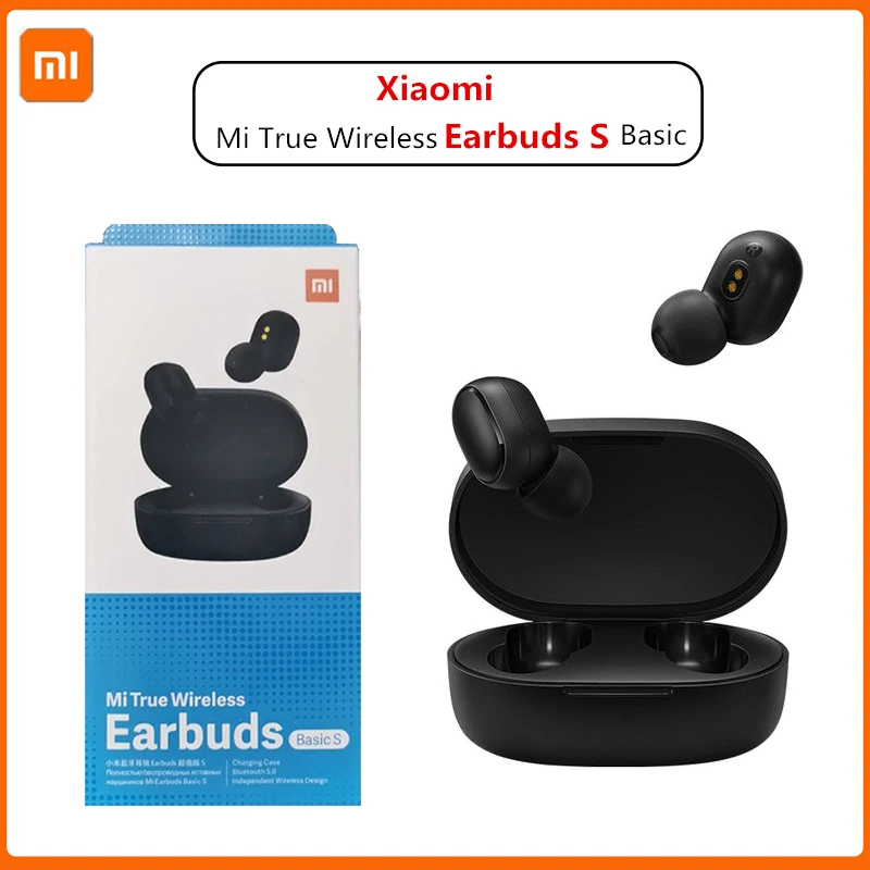 Оригинальный Redmi AirDots S Mi беспроводные наушники Базовая Наушники вкладыши TWS с