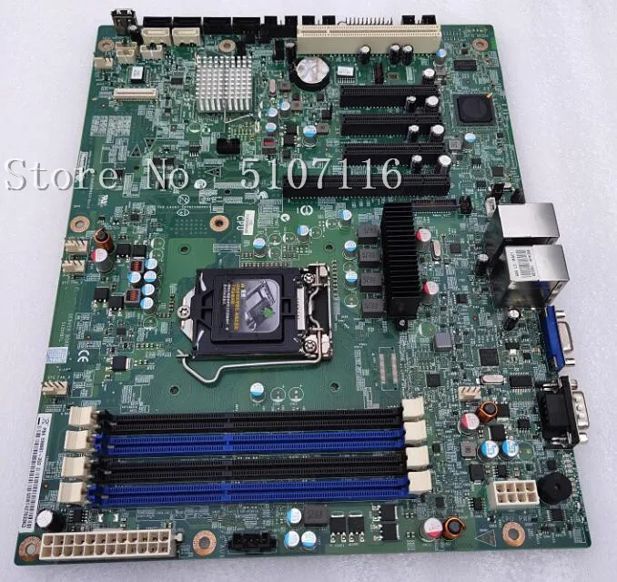 Настольная материнская плата для S1200BTL 1155-pin одноканальная Серверная SATA3