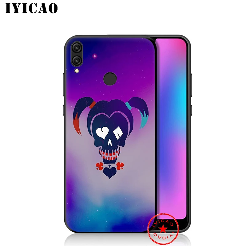 Harley Quinn отряд самоубийц мягкий чехол для Huawei Honor 20 10 9X 9 8C 8X 8 7X 7C 7A 6A Nova 5i 4 3i 2 2i Lite Pro View