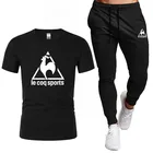 Комплект спортивной одежды мужской из 2 предметов, повседневный свитшот и брюки, брендовая одежда для баскетбола, весна-лето 2021