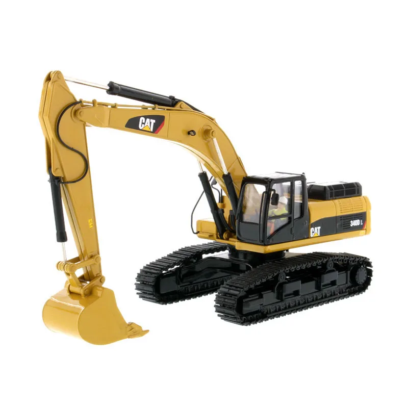 DM 85908 1:50 кошка 340D L Гидравлический Экскаватор игрушка|excavator toy|hydraulic excavatorexcavator cat |