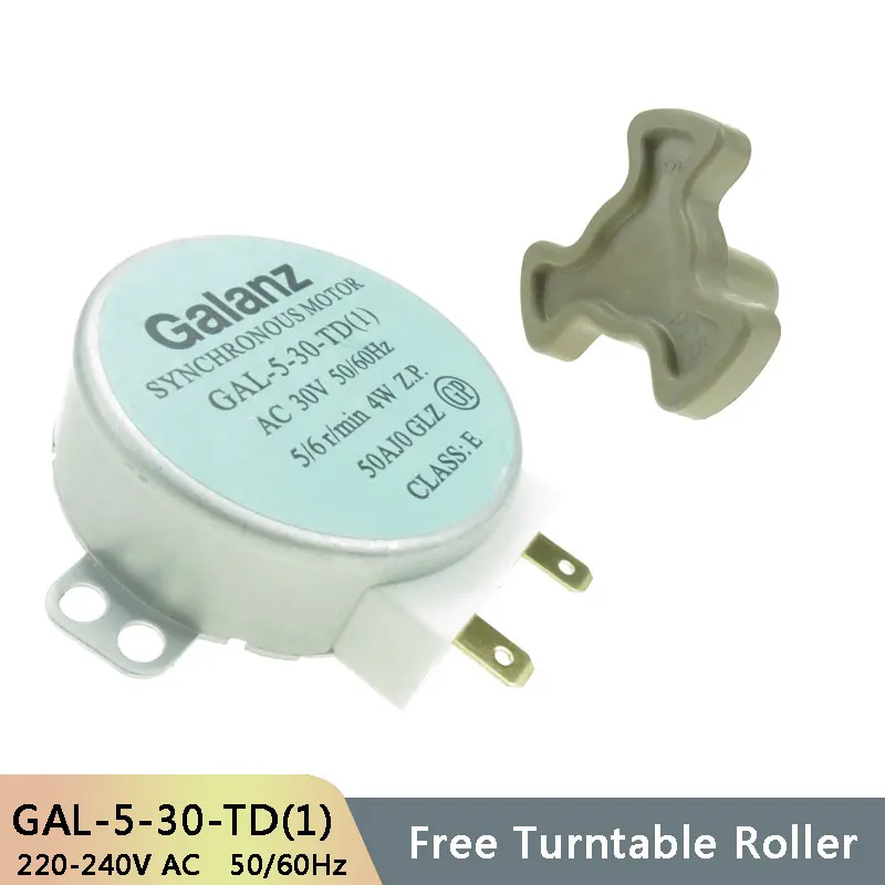 GAL 5 30 TD(1) AC30V 50/60Hz микро Проигрыватель Синхронный Мотор лотка микроволновая печь