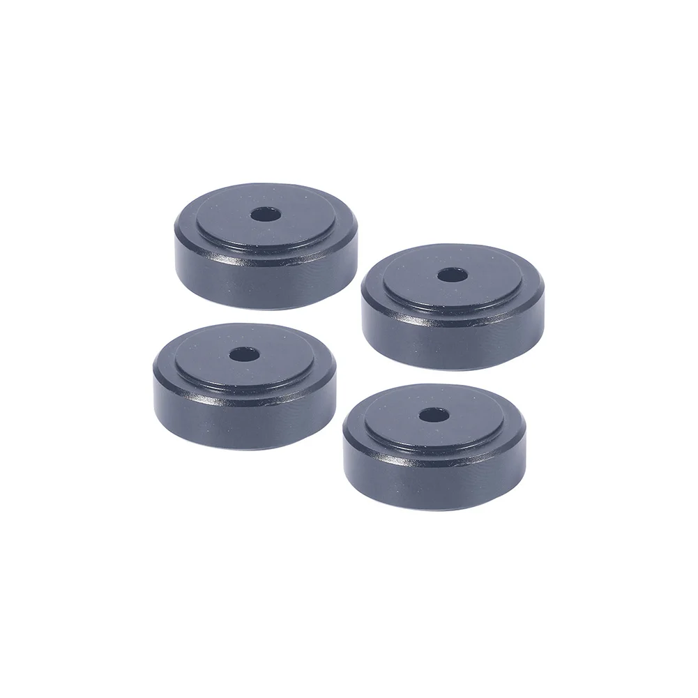 

4pcs CD Player Aluminum Anti Vibration Replacement Speaker Isolation Turntable Audio Amplifier Accessories Mini Stand Feet Pad