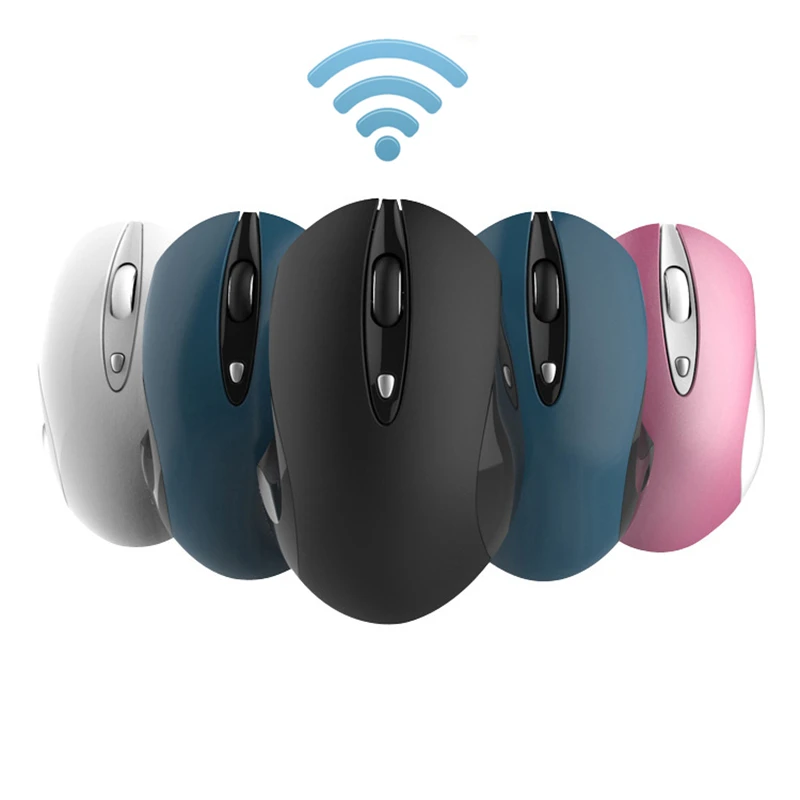 Беспроводная оптическая Бесшумная игровая мышь 2 4 ГГц USB 1600DPI|Мыши| |