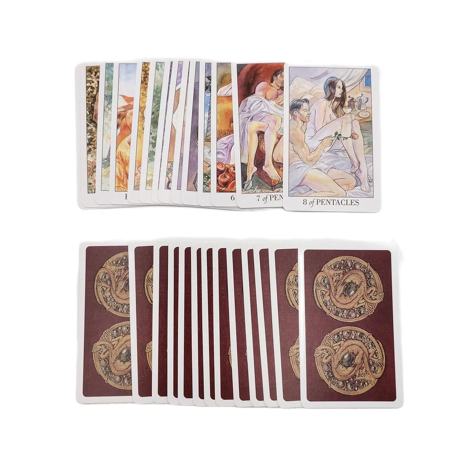 Мини Таро колода секс волшебные карты оракул гадания судьба 78 листов Семейная