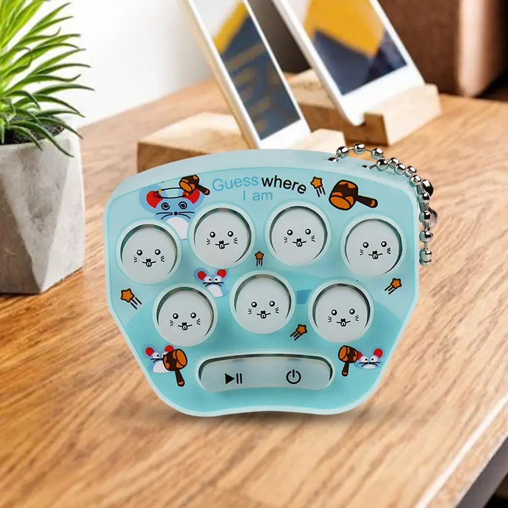 Hamster Game Machine Hand-Held Mini Key Chain Pendant Toy | Игрушки и хобби