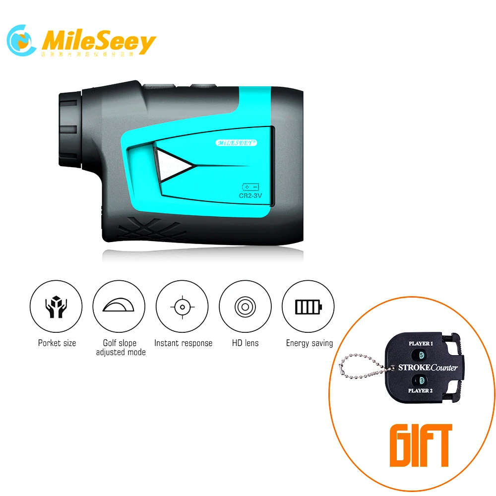 Mileseey PF210 PF3S PF04 Гольф бинокль с лазерным дальномером лазерный дальномер 600 м лазерный дальномер 6X монокулярный спидометр