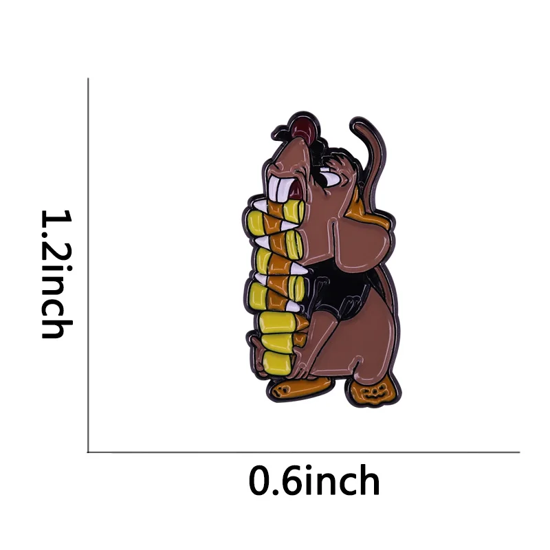 Шерстяная булавка мамонта животное слон ледяной возраст млемовая брошь