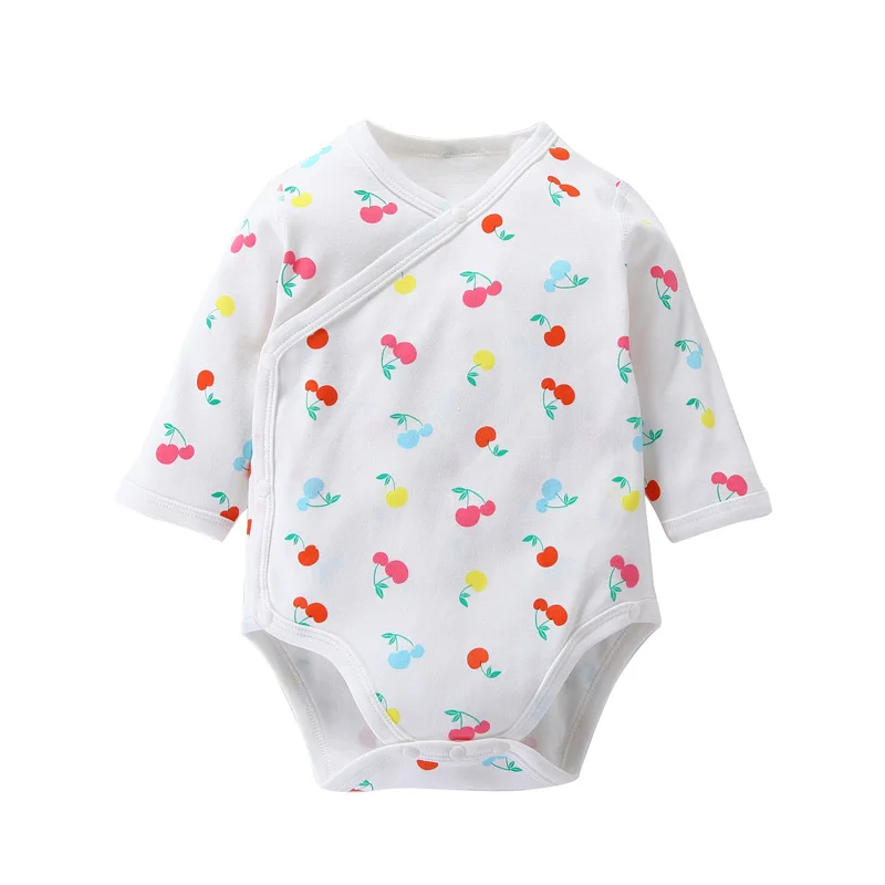 Детская одежда комбинезоны боди с длинными рукавами для мальчиков и девочек