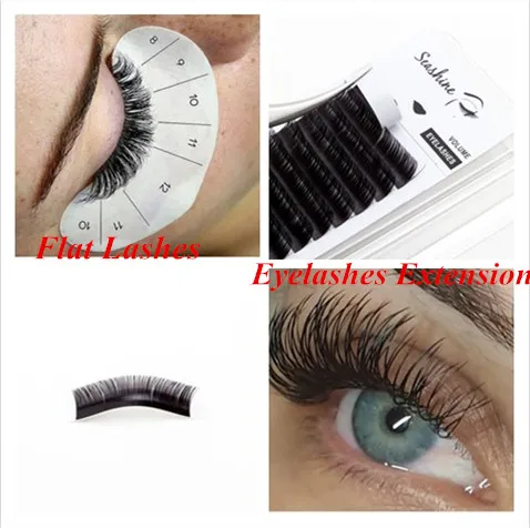 Индивидуальные плоские Накладные ресницы ручной работы по оптовой цене от