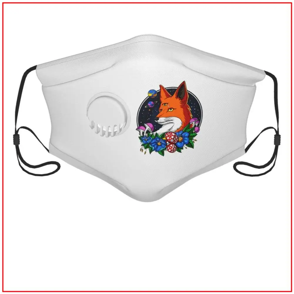 

Psychedelic Fox Kids Men Women Face Mask face mask designer Virus Facemasks Cooling Masks for Germ Protection Facemasks Reusable