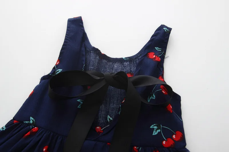 Платье для новорожденных девочек летнее однотонное платье до колен с цветами