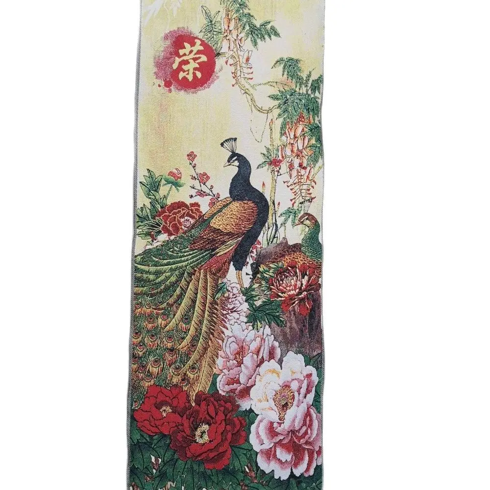 Китайская четырехэкранная картина вышивка танка вышитый Шелковый гобелен с