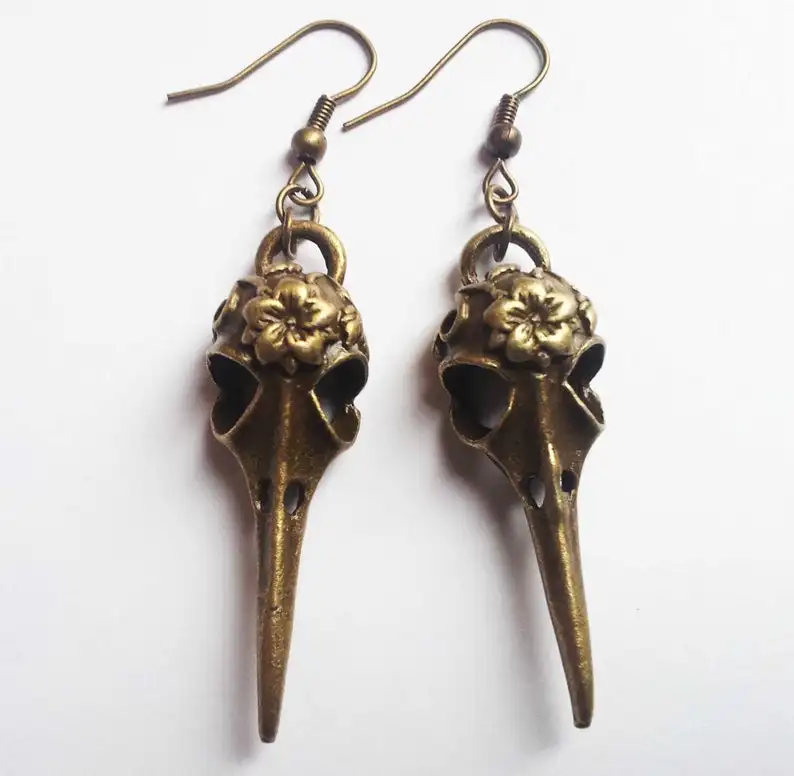 1pcs Серьги Goddess Isis древнего египетского стиля, модный подарок для подруги Druzzil Ro египетская богиня, Женская Ретро подвеска, классика - Окраска металла: 1pcs