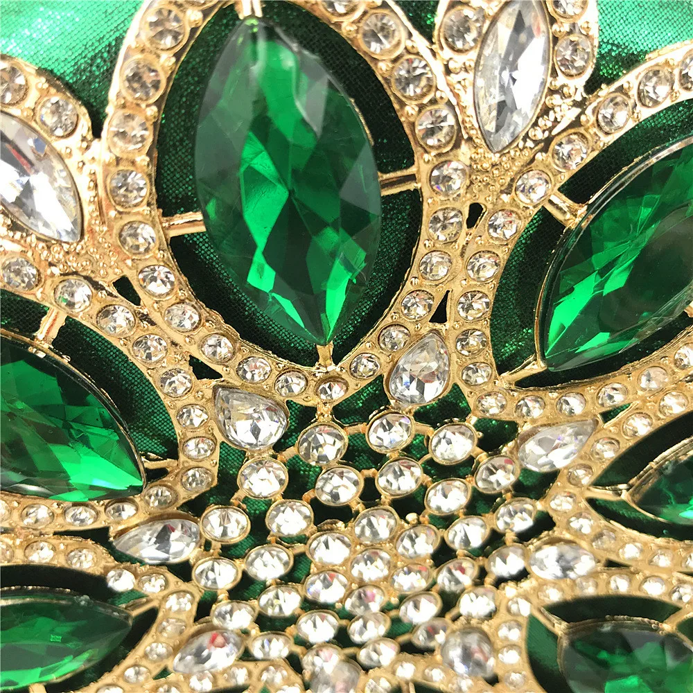 Круговой клатч вечерние сумки со стразами и расшитые бисером сумка на плечо