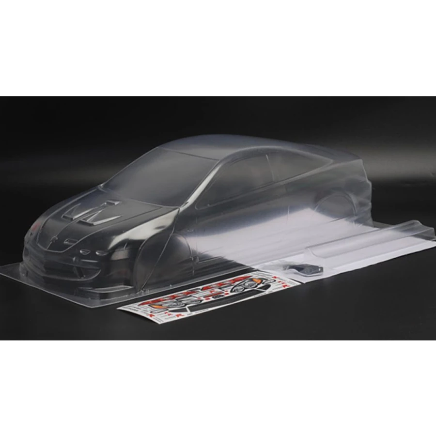Team C Honda DC5 type R PC прозрачный корпус Корпуса для 1/10 масштаб Hpi Hsp YOKOMO Rc Дрифт