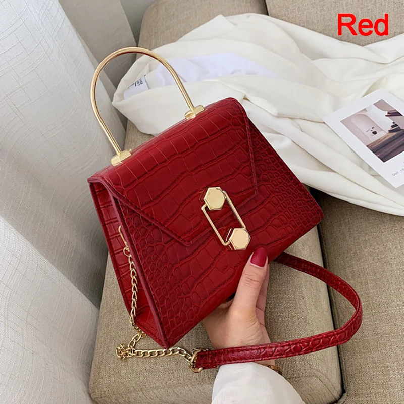 

PU Leather Stone Pattern Crossbody Bags For Women New Fashion Small Cross Body Brand Designer Lady Shoulder Bag Luxury Handbags