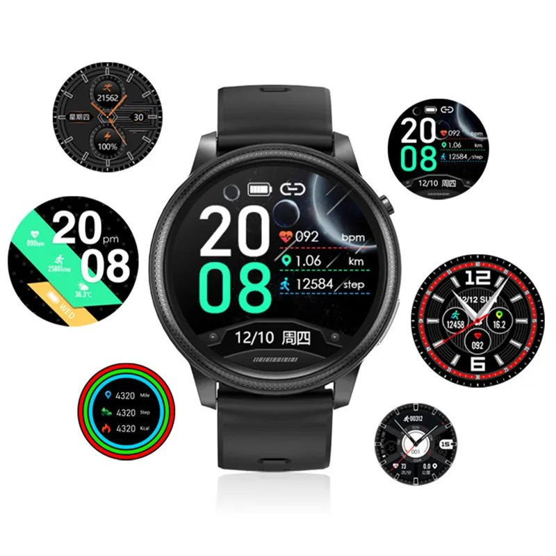 

Smart Watch With 1.28 Inch Touch Screen ECG PPG Smartwatch Waterproof Heart Rate Blood Pressure Monitor Fitness Tracker Watch