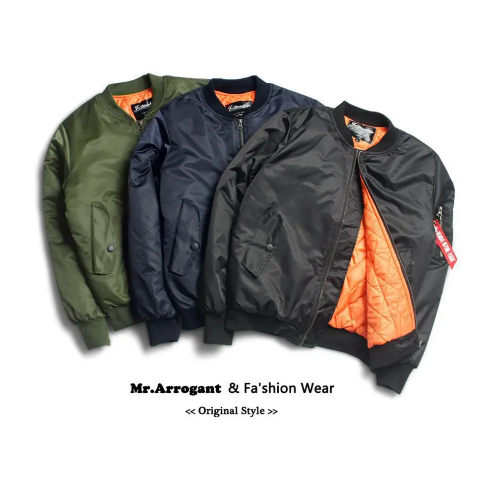 Из серии &quotсделай сам&quot изображение логотипа текст ВВС США пилот Мужская куртка