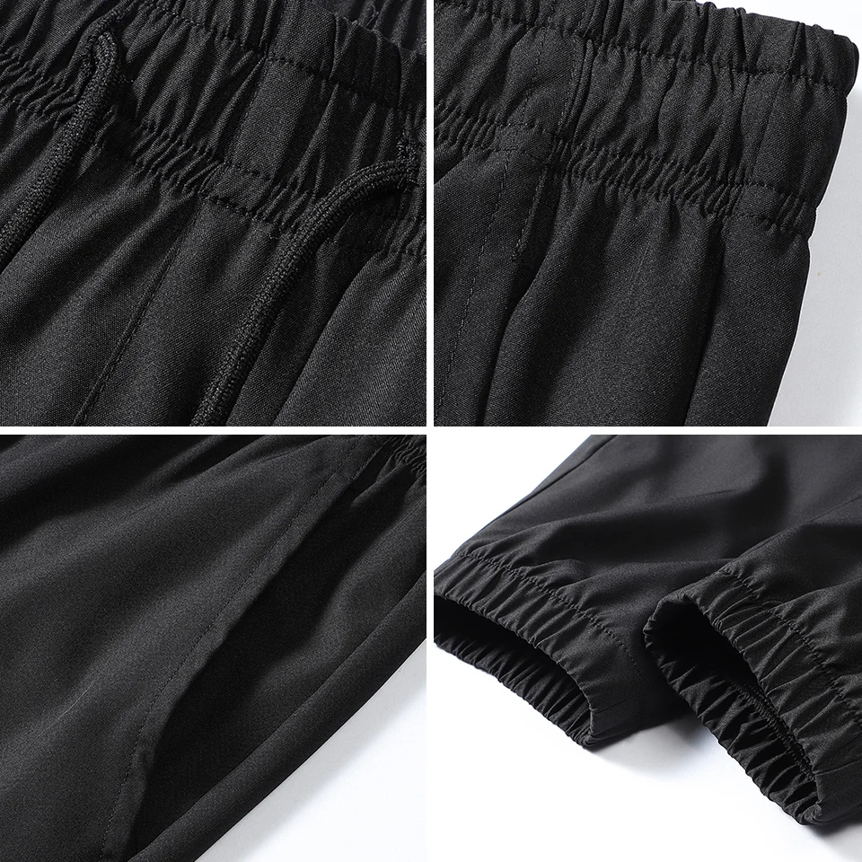 

2021 Summer New Thin Breathable Sport Men Pants Black Quick Dry Training Running Pants Casual Fashion Jogging Men Pants