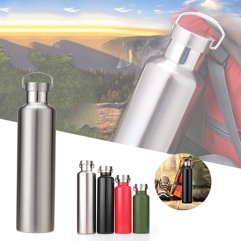 Термокружка Из Нержавеющей Стали 1000 мл с вакуумной изоляцией бутылка для воды