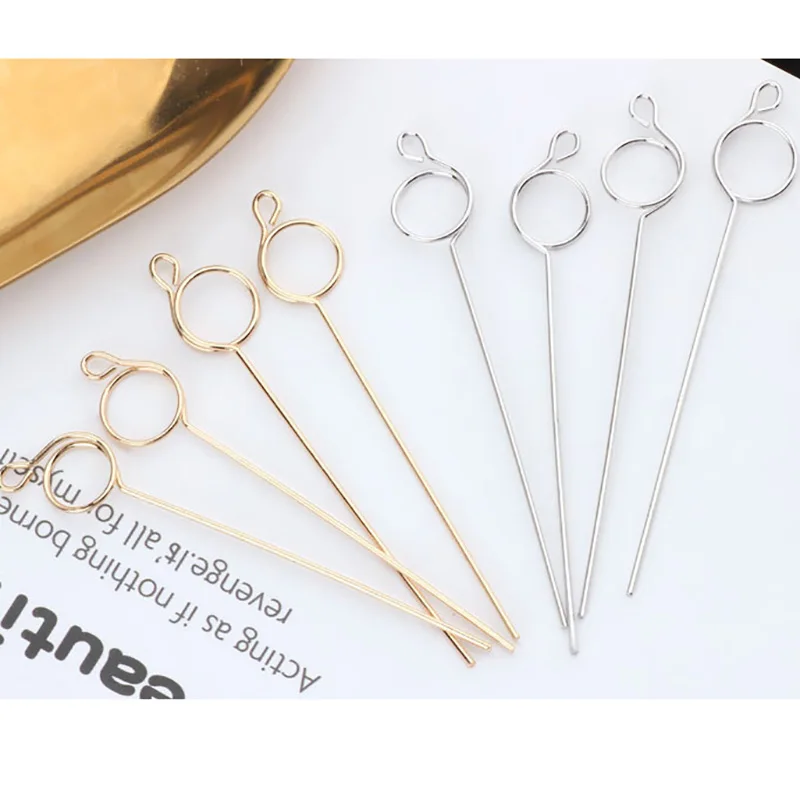 10 шт. простые висячие серьги палочки с кисточками Diy ручной работы украшения