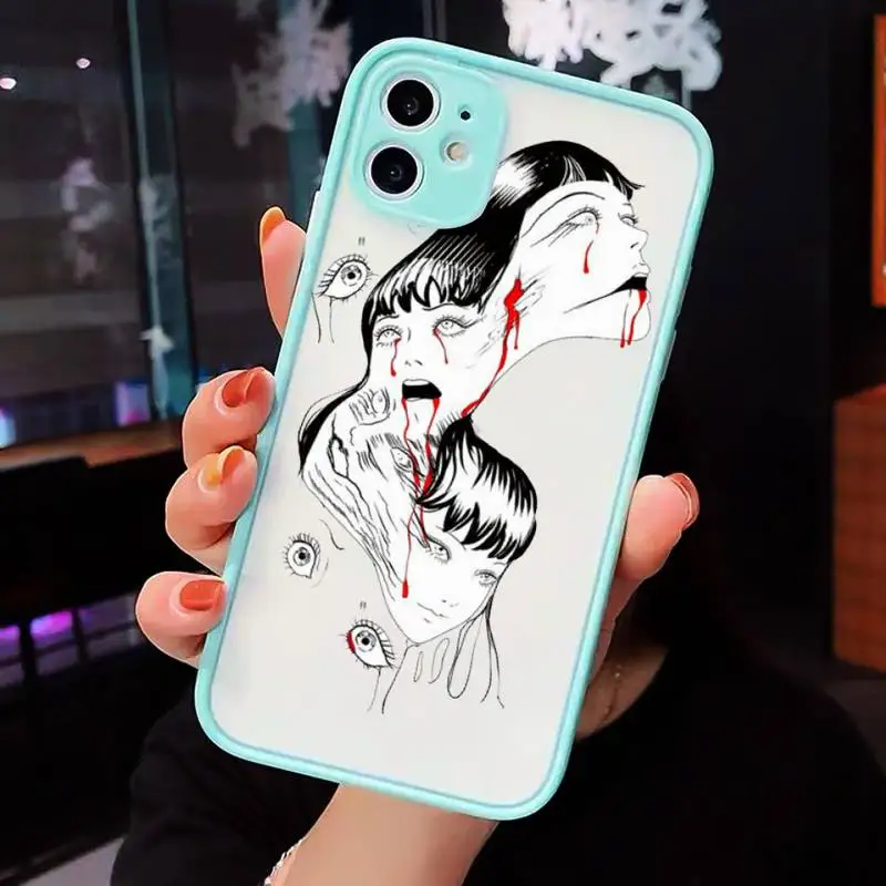 

Jujutsu Kaisen japanese anime luxury Phone Case funda matte transparent For iphone 7 8 11 12 plus mini x xs xr pro max cover