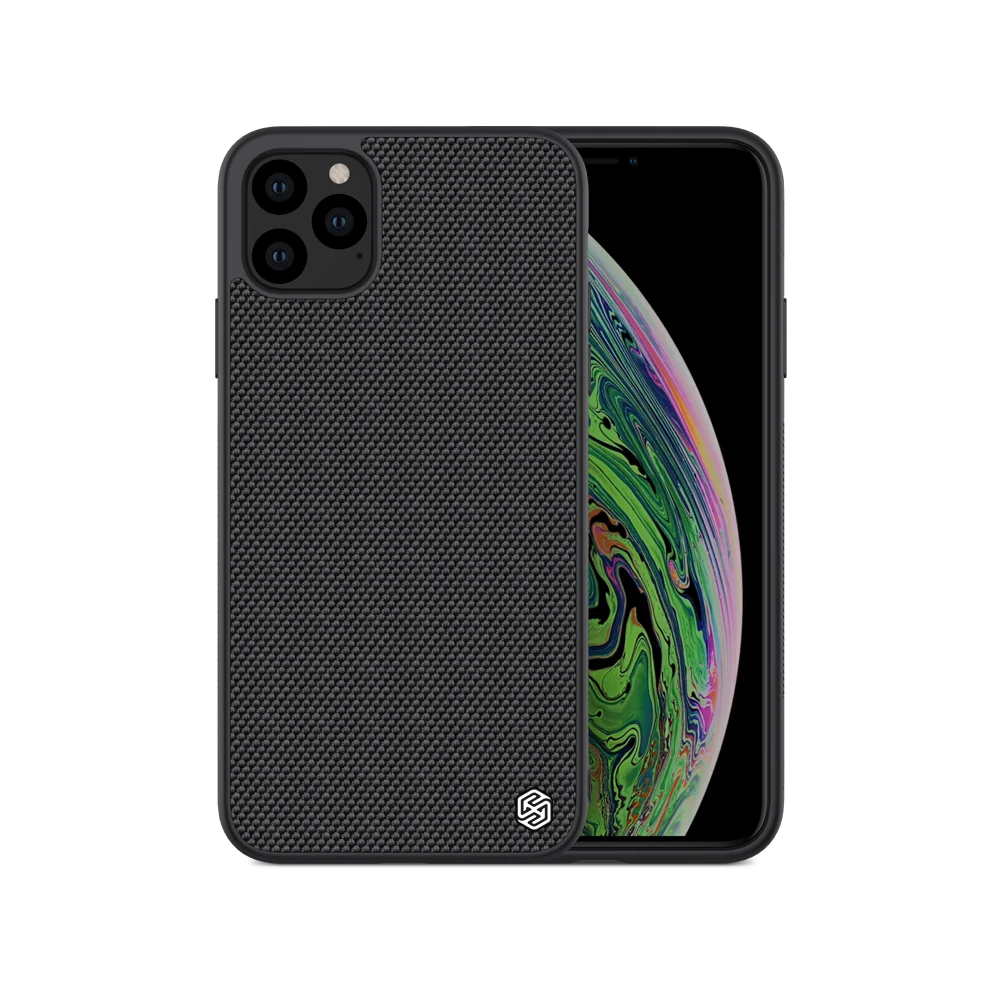 Для iPhone 11 Pro Max X XS XR чехол на айфон pro max NILLKIN текстурированный нейлоновый прочный