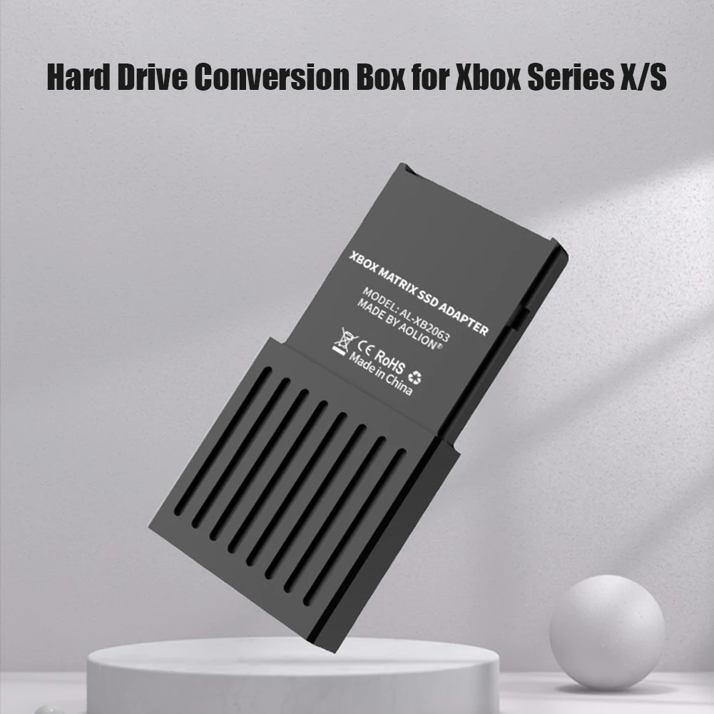 for xbox series xs aluminum alloy external console hard drive conversion box m 2 nvme 2230 ssd expansion card box free global shipping