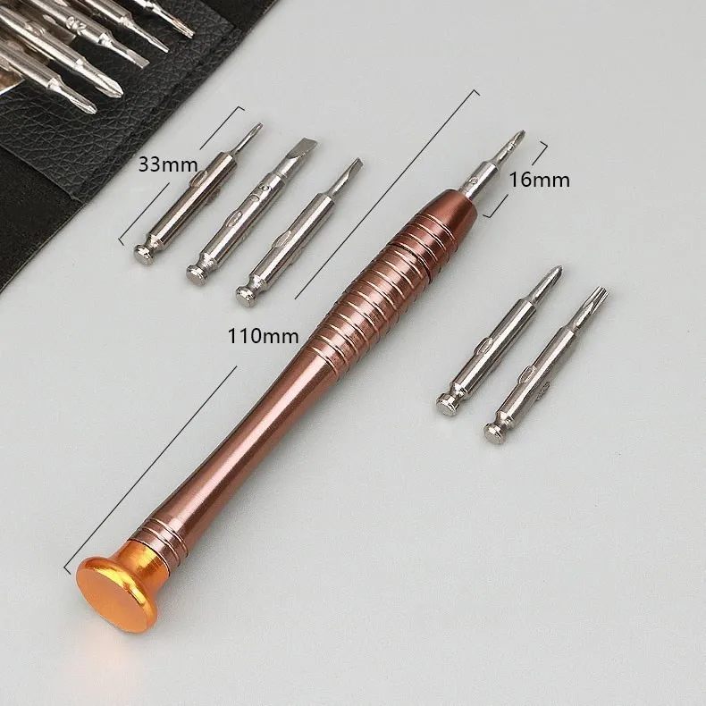 25 шт. карманные прецизионные Магнитная отвертка набор мобильный телефон ремонт