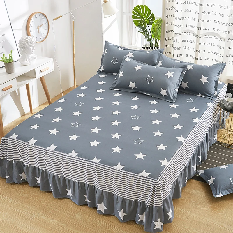 С Три-дэ принтом cubrecama покрывало постельные принадлежности модные хлопковые юбки