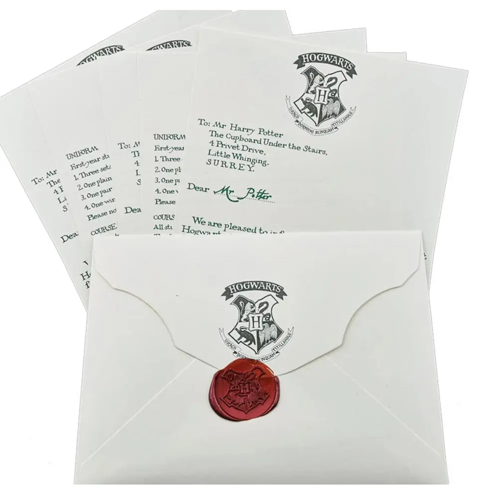 

Acceptance Letter Package Anime Cosplay Props Adult/Children Birthday Gifts