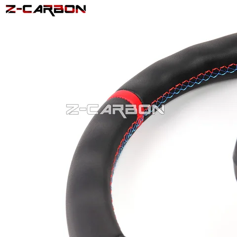 Руль из алькантары для BMW G20 G30 G20 G29 F40 F44 G01, полностью кожаное алькантари, кожаное гоночное спортивное колесо, автомобильные аксессуары